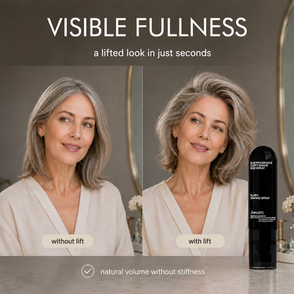Fluffy Volumizing Hair Shaping Spray, Long‑Lasting Mist with Sweet Peach Fragrance