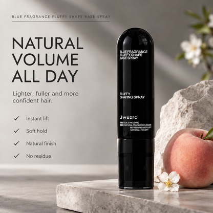 Fluffy Volumizing Hair Shaping Spray, Long‑Lasting Mist with Sweet Peach Fragrance
